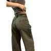 Women's Summer Relaxed Straight Leg Workwear Jeans - Handsome, Loose, Slimming, Wide-Leg, Floor-Length Pants