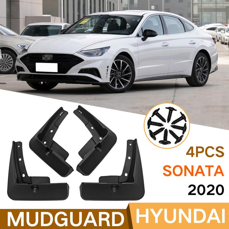 

Mud Flaps For 20 Hyundai SonataMudFlaps Front Rear Fender Car чорний