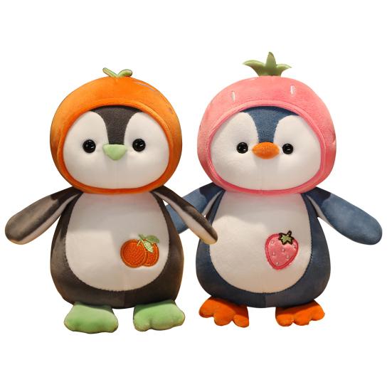 25cm/40cm Penguin Pillow Lovely Expression Creative Bedroom Decoration Penguin Doll Pillow Plush Toy Christmas Gift