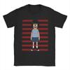 Ace Frehley T Shirt Leisure TShirts Short Sleeves Y2K Retro Tshirt Summer Cotton Crew Neck Oversized Top Tees