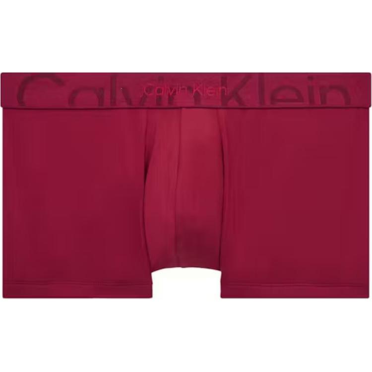 

Calvin Klein Comfortable Low Rise Solid Boxer Briefs Men underwear Red NB3312-XKG S