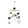 Baby Wooden Bed Bell Bracket Mobile Hanging Rattle Toys Crib Bracket Hanger Baby Crib Mobile Bed Bell Toy Holder Arm Bracket