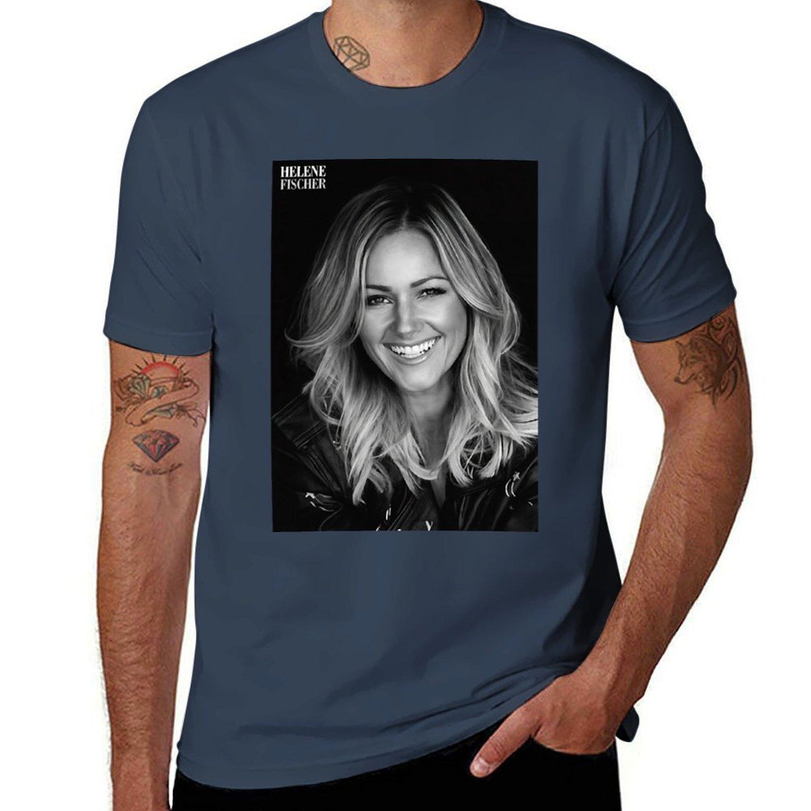 Helene Fischer Tshirt Street Art Print Tee Shirt S