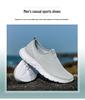 Mesh Low-Top Slip-On Running Shoes for Men & Women - Lightweight, Breathable, Honeycomb Design, Casual Sports, Large Sizes Available.