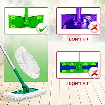 1 szt./4 szt. Nakładki do mopa z mikrofibry wielokrotnego użytku, kompatybilne z odkurzaczem Swiffer Sweeper - nadający się do prania wkład do mokrych wkładek do czyszczenia w domu