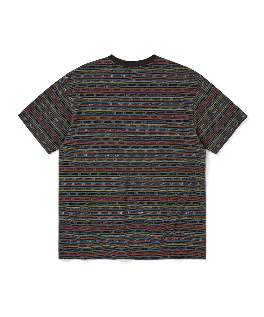 THISISNEVERTHAT Be Striped Tee Brown