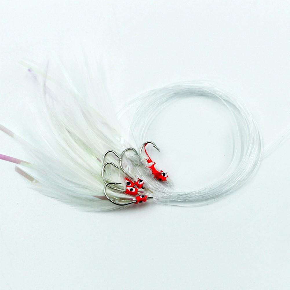 5pcs For Sabiki Rigs with Hooks for Effective For Deep Sea Fishing Techniques