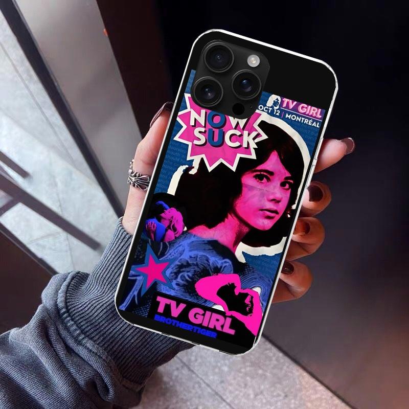 TV Girl Album Phone Case For iPhone 17 Air 16 15 Pro Max 14 Plus 13 Mini 12 11 Cover 7 8 SE Silicone Shell Print Fundas 17 Air 1