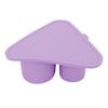 Ice Cube Tray Large Capacity Food Grade Silicone Hollow Cylinder Ice Cube Maker with Lid for 20 30