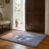 TTomorrowlands Music Logo Floor Mat Soft Flannel Absorbent Mat Non-Slip Rug Home Bedroom Bathroom