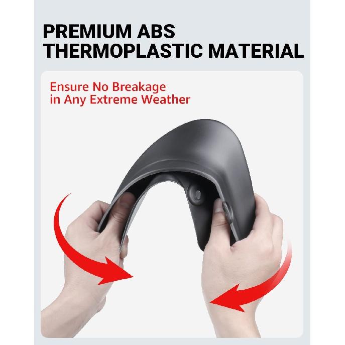 Schmutzfänger Kotflügel für Tesla Model 3 Y 2017-2022 2023 Kunststoff-Spritzschutz Kotflügel 4 Teile/satz Schwarz Weiß Carbon Fiber