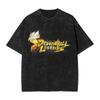 DragonBall Z Master Roshi Printed Tshirt Mens and Womens Washed Tshirt High Quality Vintage Cotton Tshirt YK Tops