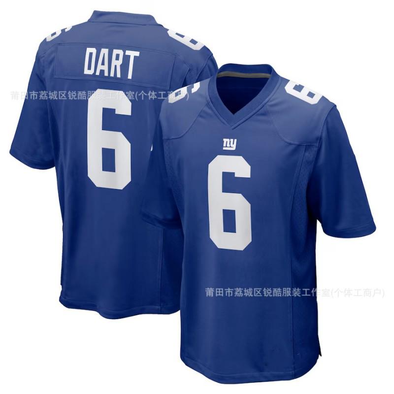 Jersey de Fútbol Americano NFL New York Giants para Hombre Ropa del Equipo Tallas S-XXXL Con Nombre de Jugador Jones 8 1