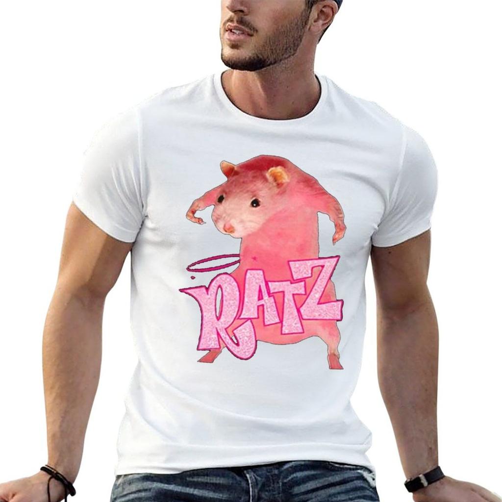 Ratz Ratz Pink Meme Tshirt T Shirts Cotton 100 T Shirt For Unisex Black Cotton Tshirt Plain For Unisex Package Tshirt