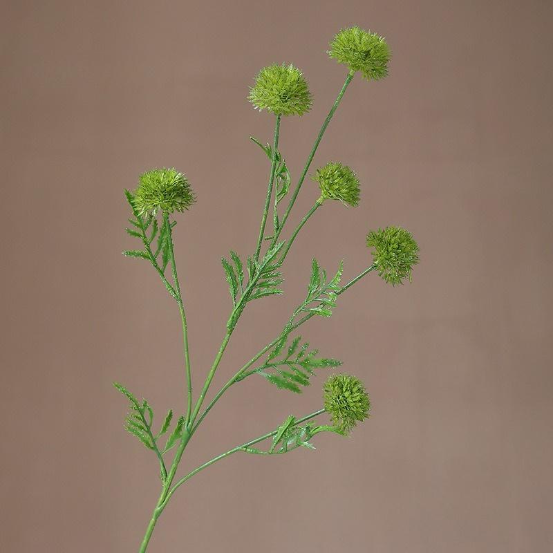 

1 шт. Имитация 3/4/6/9 головок пластиковый камень цветок градиент золото колючий шар натуральное зеленое растение