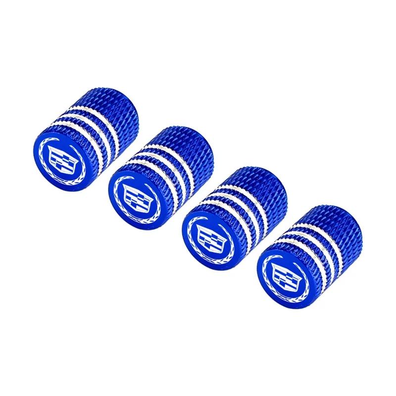 4pcs Valve Cover for Cadillac Escalade ATS BLS CTS CT4 CT5 CT6 EXT STS SLS SLR SRX XLR New Wheel Tire Valve Caps Decor