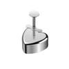 New Stainless Steel Sushi Mold Non-Stick Sushi Tool Rice Ball Ring Easy To Release Hamburger Patty Maker