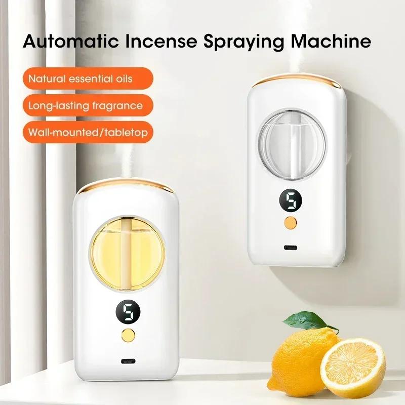 Mini USB Essential Oil Diffuser Quiet Automatic Aromatherapy Machine for Home Car Office Travel Air Freshener