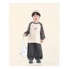 Boys Loose Long Sleeve Cotton T Shirt Raglan Sleeve Casual Kids Tops For Toddler Children