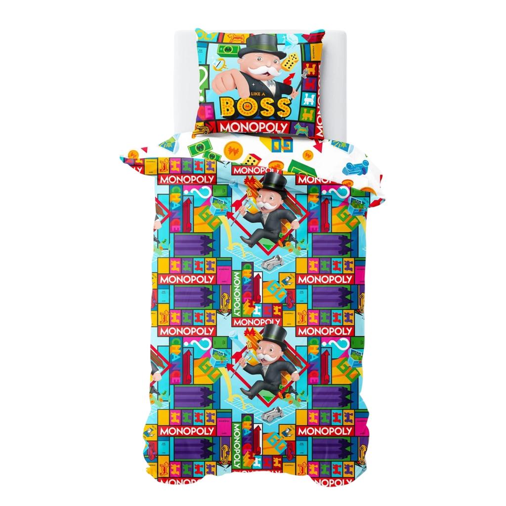 Monopoly Like a Boss Reversible Duvet Set