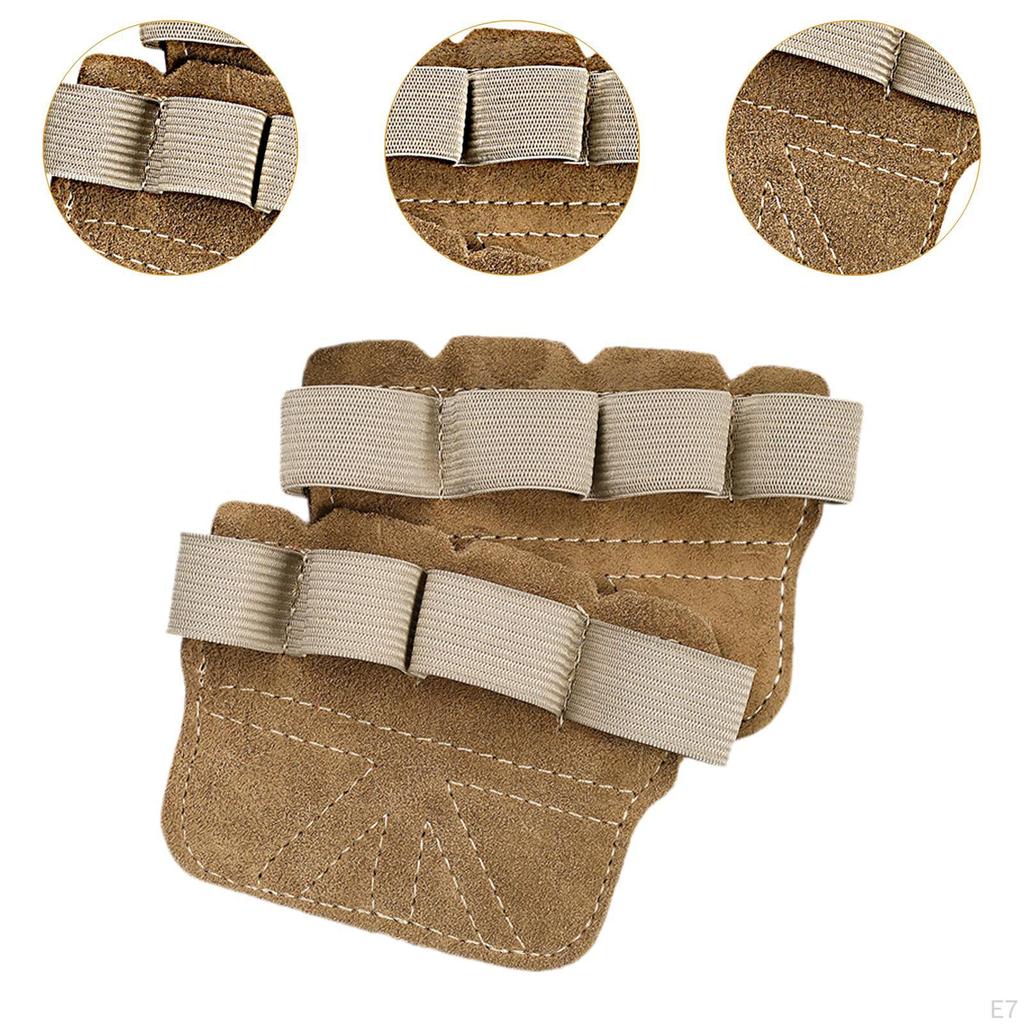 Weight Lifting Grip Pads Palm Guards for Bodybuilding Powerlifting Dumbbell