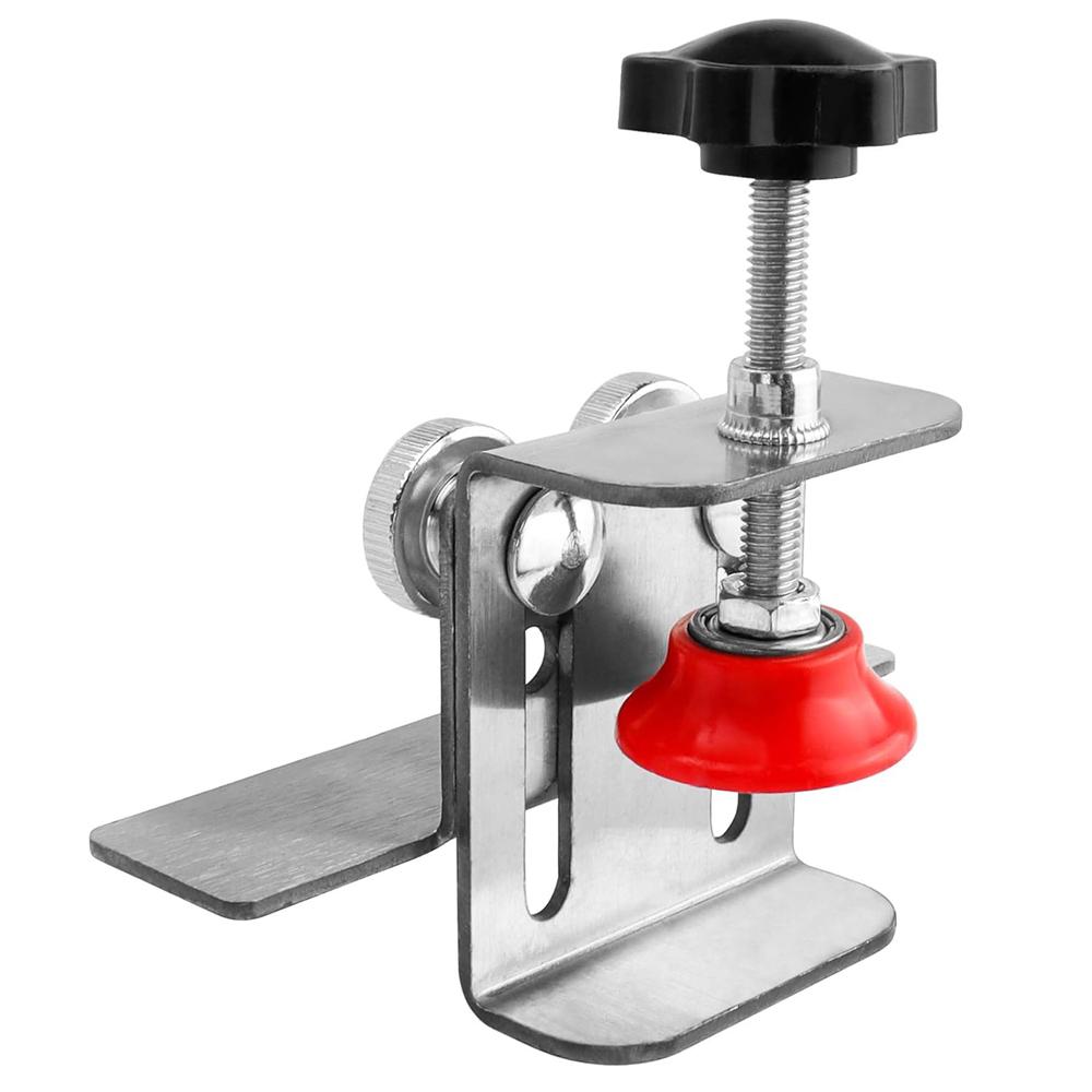Adjustable Cabinet Door Installation Positioner Stainless Steel Cabinet Locator Mounting Jig Installing Cabinet Doors Tool