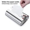 Stainless Steel Tissue Case Nordic Style Desktop Tissue Box Silvery Napkin Box  Desktop Decoration