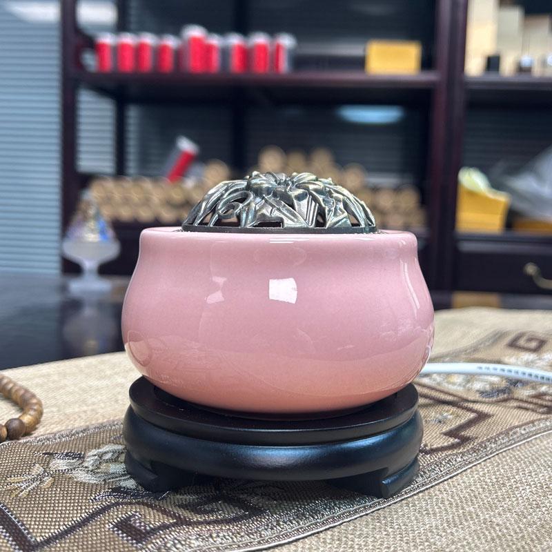 Adjustable Temperature Ceramic Incense Burner & Aroma Diffuser