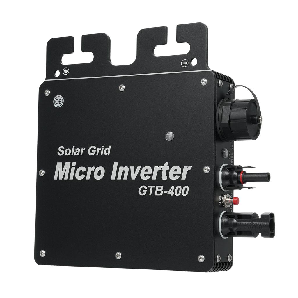 400W Solar Inverter WiFi Control Automatic Identification Power Inverters DC to AC 120V Solar Grid Tie Micro Inverter