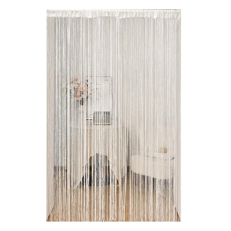Modern Line Window Net Curtain Against Culicid Plan Thin Polyester Substance Simple Home Improve
