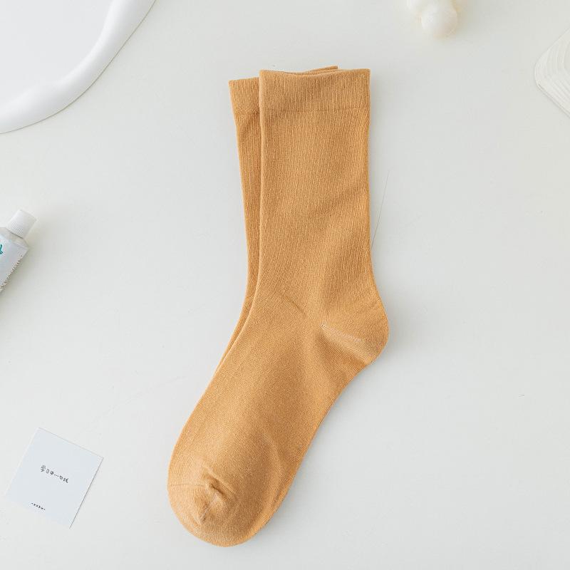 Kompressionssocken Mittellange Socken Trend Knochenlose Socken Weiße Strümpfe Stapelsocken Schwarze Strümpfe Einfach