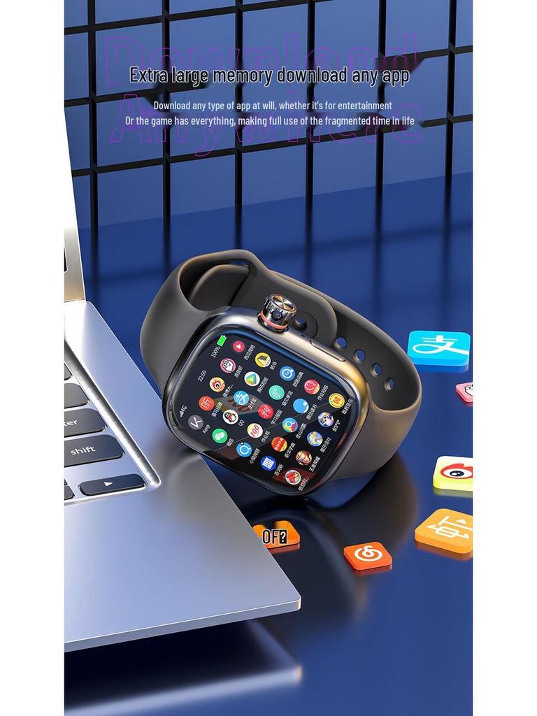 Ceas Inteligent S13Max Cellular - Ceas Telefon Inteligent 5G cu Ecran Tactil și Capacitate Full Netcom