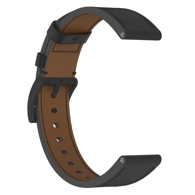 Universal 18mm Leather Watch Band PU Leather Watch Band Comfortable Smartwatch Straps Quick Fixing for Watch  GT5