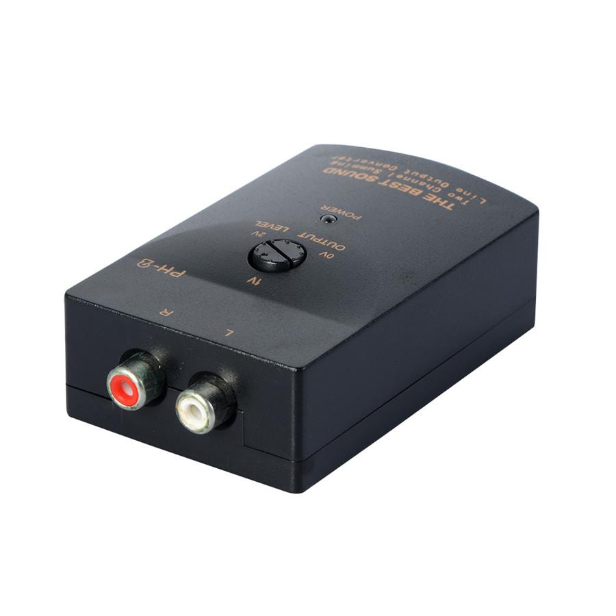 Profesionální automobilový audio převodník High to Low 0-2V Level Summing Line Output Kit