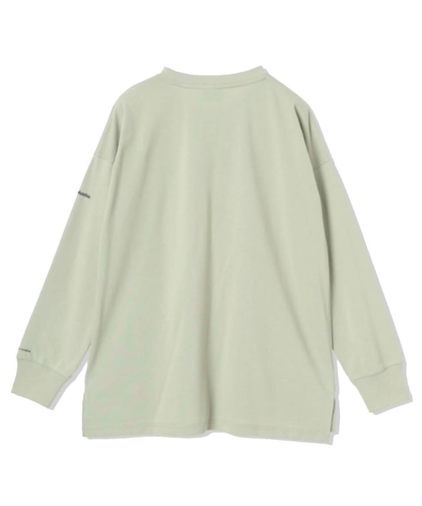 Columbia Gypsy Bird Graphic Long Sleeve Crew Size Smokey PL0291 Women's T-Shirt, L, Sage,