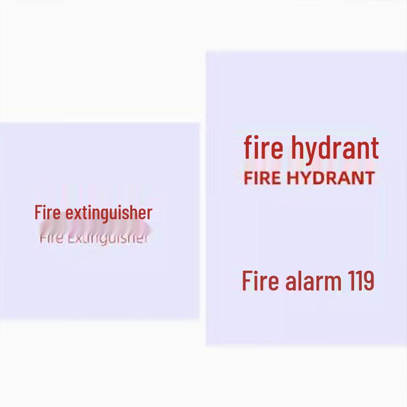 Transparent Acrylic Fire Hydrant Box Door Panel