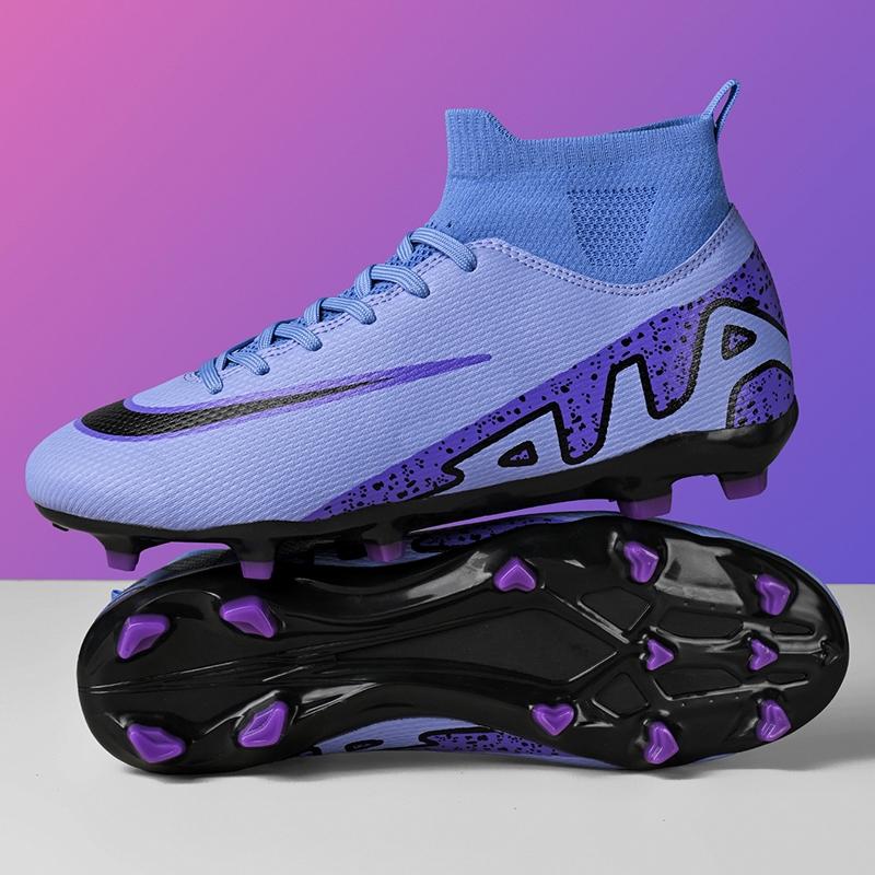 Ghete Noi de Fotbal pentru Antrenament Bărbați Copii Glezne Crampoane Pantofi de Fotbal Gazon TF/FG Meci Vânzare Fierbinte Calitate Înaltă Futsal Sport Interior