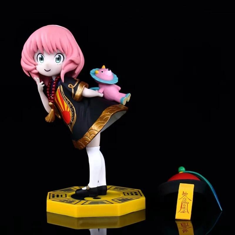 16.5cm SPY×FAMILY Anime Figure Anya Forger Action Figure SPY FAMILY Block Calendar Anya Forger Figurine Collectible Model Doll Toy