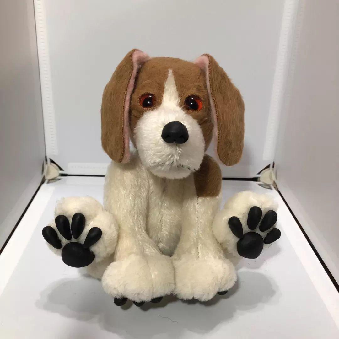 

[USED] Beagle Teddy Bear Plush Toy My Pet Goods Pet Loss