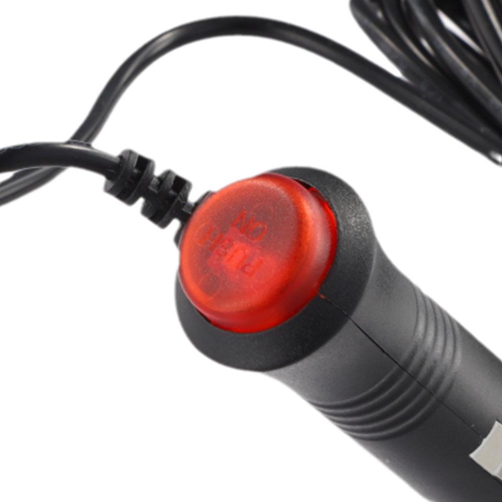 Car Cigarette Lighter Plug Cable 12v24V With Male Connector Switch For Car Charger Extension Cable Socket Cord Accessories