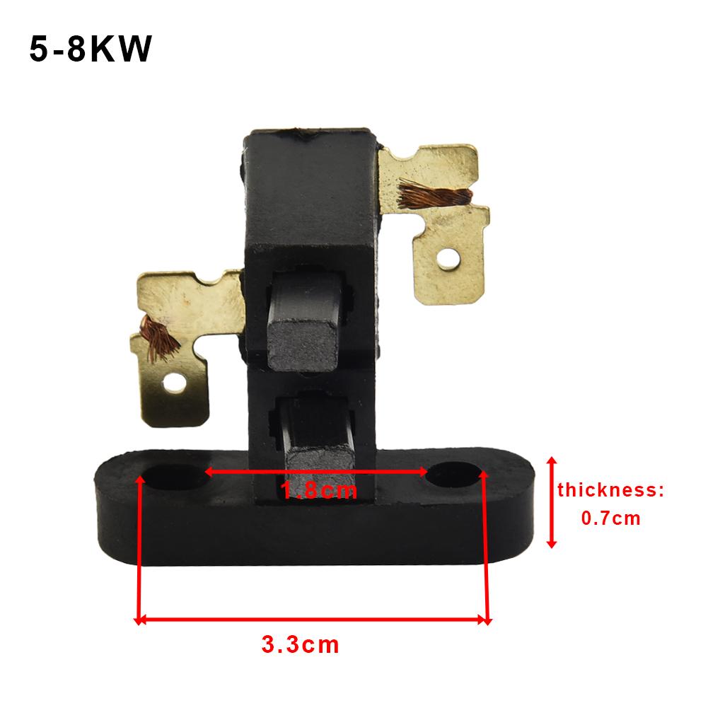 Generator Carbon Brush Kit for 168F and 188F Engine Models Compatible with 2KW 3KW 5KW 6.5KW 7.5KW and 8KW Outputs