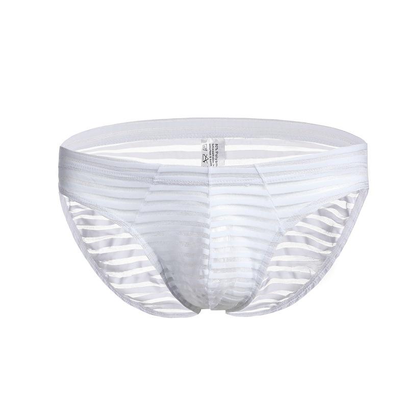 Summer Men's Low-Waist Breathable Mesh Underwear - Sexy & Comfortable Briefs (Style C606)