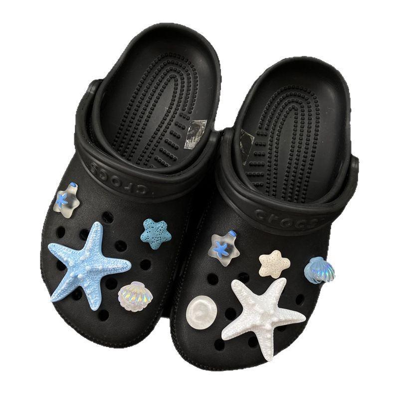 Cave Shoe Accessories, DIY Shoe Flowers, Shoe Buckles, Ocean Starfish, Summer, Blue Accessories, Decorations, Shoe Decorations
