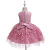 Detské princeznovské nadýchané šaty Darčeky pre malé dievčatká Módne šaty Trblietavé detské narodeninové šaty Elegantné jemné spoločenské šaty Plesové šaty pre dievčatá