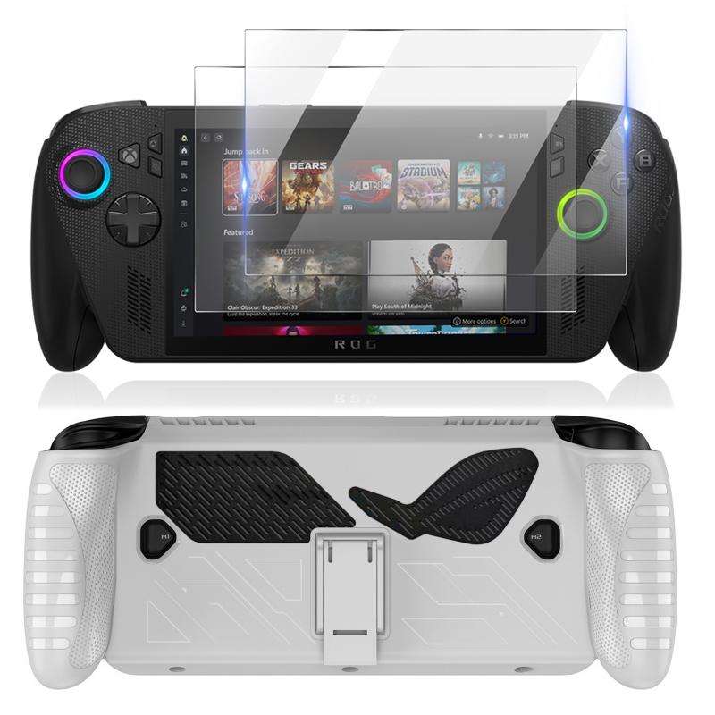 Für ROG Xbox Ally X Gehärtetes Glas Displayschutzfolie 9H HD Kratzfestes TPU Hülle Schutzglas für ROG Xbox Ally Zubehör