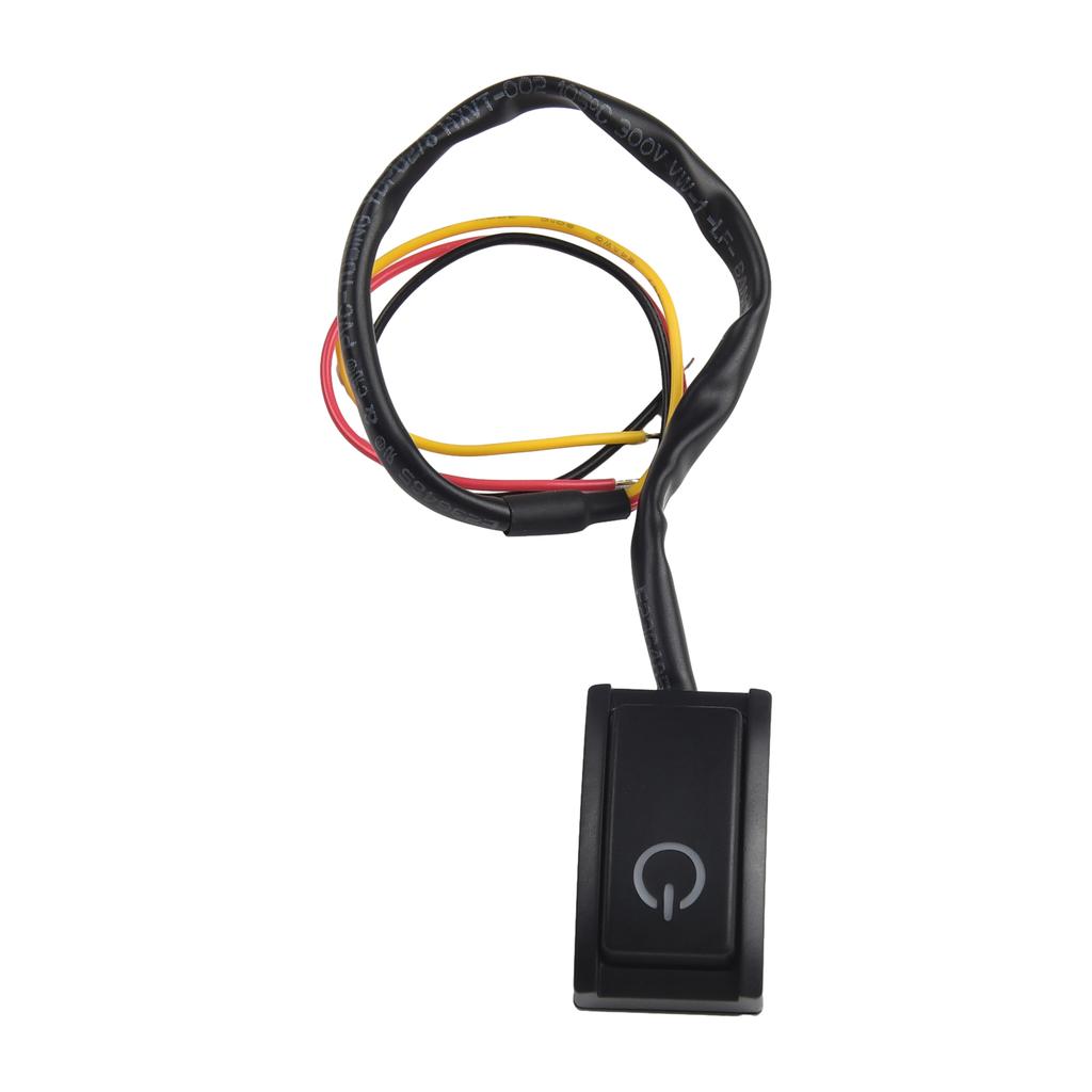 High Quality New Switches Button Switch Latching ON/OFF Plastic 3.6*2.1*1cm Button Car DC12V Kit LED Light Set Switches4