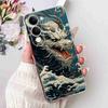 Shockproof For Vivo Y04 Y 04 4G 6.74" Case Retro Printed Dragon Soft Silicone TPU Cover For Vivo Y29s Y 29S 5G Phone Cases Capa