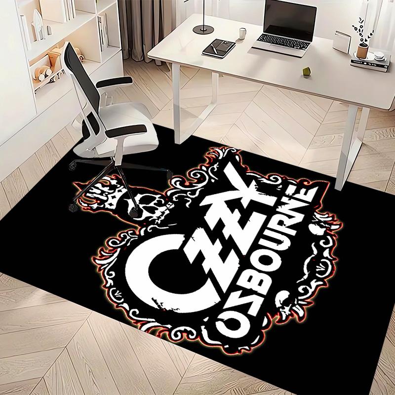 Ozzy Madman2 Printed Absorbent Washable Carpet, Non-Slip Bathroom Mats, Kitchen Rugs, Yoga Mat,Living Room Entrance, Camping Picnic Rugs