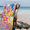 Smile Precure Niedliche Anime Große Mikrofaser Strandtücher Schnelltrocknendes Handtuch Sandstrandtücher Poolhandtuch Für Reisen Schwimmbad Yoga