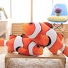 Adorable Cartoon Clownfish Plush Pillow – Stuffed Animal Toy for Kids, Creative Birthday Gift